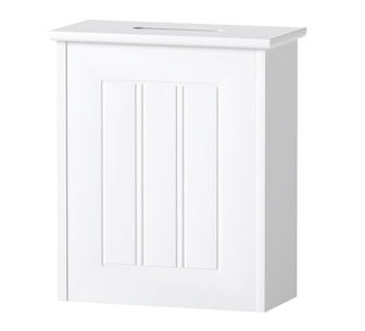 Stackwell Slim White Bathroom Storage Box