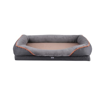Stewie Extra Large Grey Washable Pet Bed