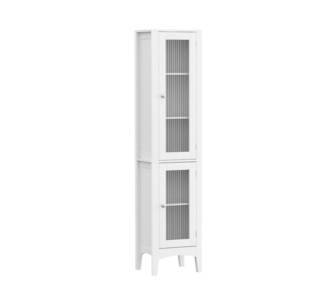 Storix 5 Tier White Storage Cabinet