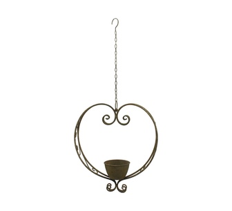 Stryker Green Metal Wall Hanging