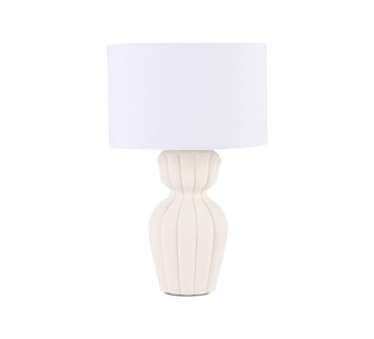 Suellen White Ceramic Table Lamp