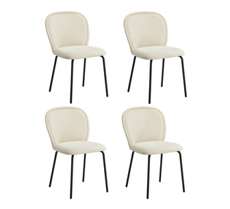 Set of 4 Talyan Beige Dining Chair