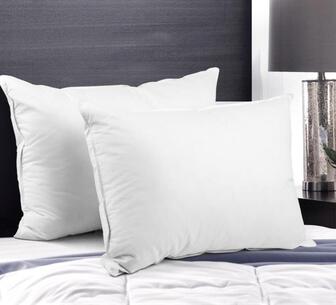 Teressa Twin Pack White Goose Feather Down Pillow