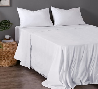 Thalina 10 Packs White Cotton Sheet