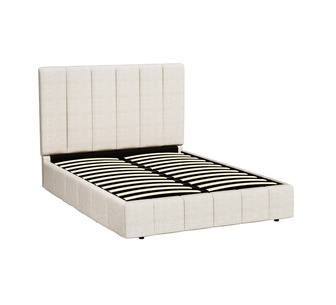 Tinay Queen Beige Bed Frame