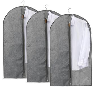 Tiora Suit Garment Bag 3 Pack 60x100cm