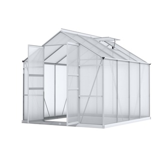 Cultivar 240x226cm Double Doors Greenhouse Garden Shed