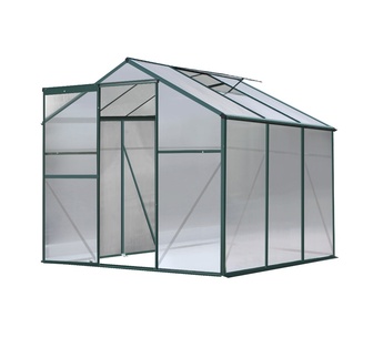Cultivar 190x184cm Polycarbonate Greenhouse Garden Shed