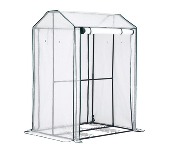 Cultivar 80x150cm Clear Mini Roll-Up Zippered Greenhouse