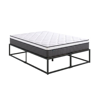 Tori Black 45cm Bed Base & Arla King Mattress Package