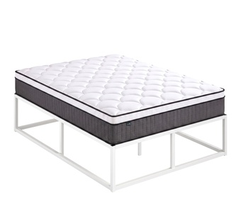 Tori White 45cm Bed Base & Arla Queen Mattress Package