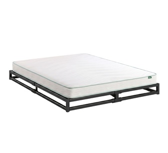 Tori Black 15cm Base & IdellaComfort Queen Mattress Pckage