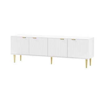 Trego 180cm White TV Entertainment Unit