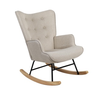 Trilby Beige Rocking Chair