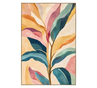 Tropic Twist 63x93cm Canvas Wall Art