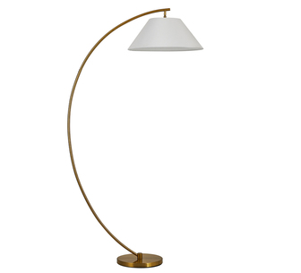 Tumi Floor Lamp Brass