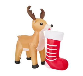 Twinkletown 1.8m LED Christmas Inflatable Reindeer