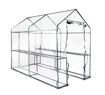 Cultivar 120x190cm Shelve Walk in Greenhouse Garden Shed