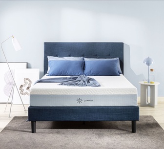 Ultra Cool 25cm Double Green Tea Memory Foam Mattress