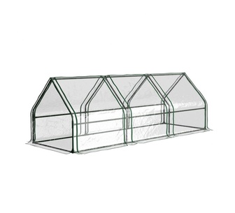 Cultivar 270x92cm Transparent Mini Greenhouse Planter Box