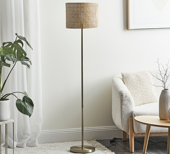 Yuno Floor Lamp Natural