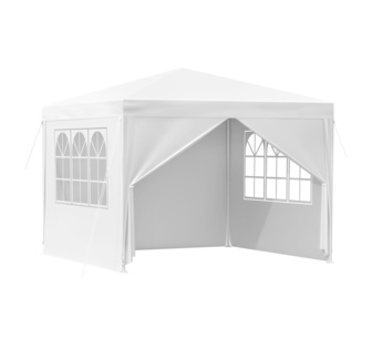 Vail 3mx3m White Portable Outdoor Gazebo