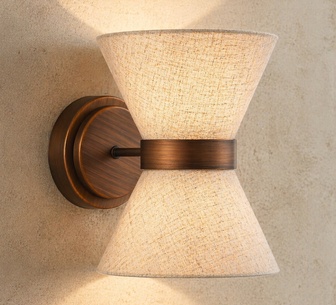 Varon Bronze Wall Light