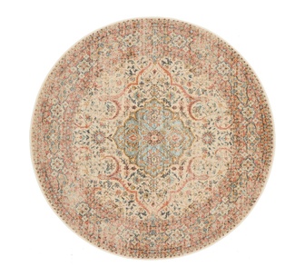 Variana 240x240cm Beige Round Rug