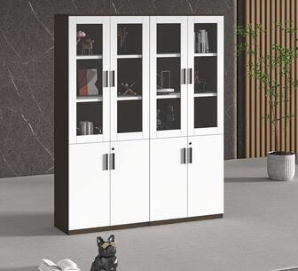 Veilo Office Cabinet White/Grey