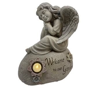 Velra Stone MGO Angel Garden Stake