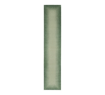 Veloura 400x80cm Green Gradient Runner Rug
