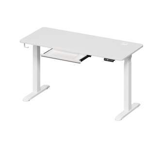 Vespen Standing Desk White/Oak