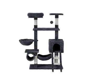 Vicko 144cm Grey Cat Tree