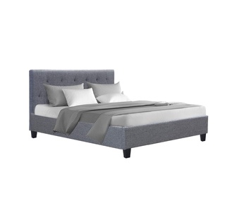 Villacort Double Grey Bed Frame