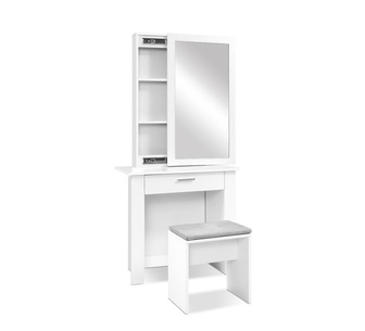 Vionette White Dressing Table Set