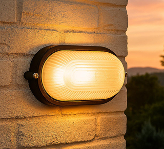 Virelle Outdoor Wall Light Black