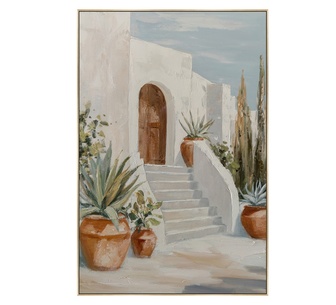 Villa Vista 63x93cm Canvas Wall Art