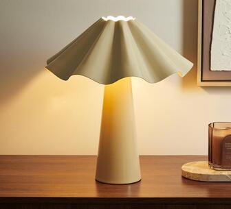 Vivori 40cm Beige Table Lamp