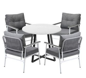 Vivica 4 Seater Outdoor Dining Set