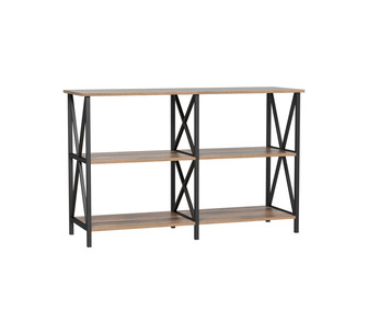 Wally 3 Tier Black Console Table