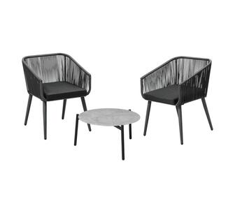 Walia 3 Piece Outdoor Lounge Set