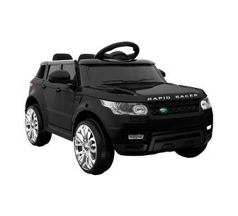 Wella 12V Kids Black Ride-On Range Rover Remote Car