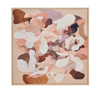 Wild Blush Series I Canvas Wall Art