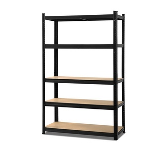 Wiley 1.8M Black Storage Shelf