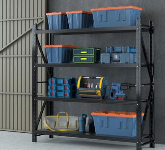 Wiley 2x2x0.5 Black Storage Shelf
