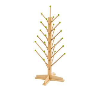 Jooyes Kids Wooden Puppet Stand Oak