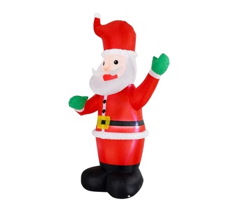 Berryflatable Christmas 6ft LED Inflatable Santa