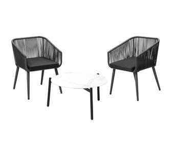 Yeliz 3 Piece Outdoor Lounge Set