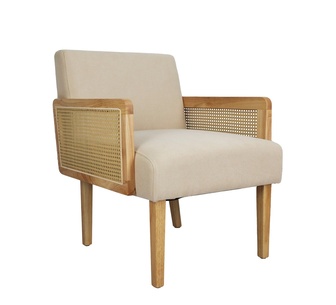 York Armchair Rattan 1STR Natural