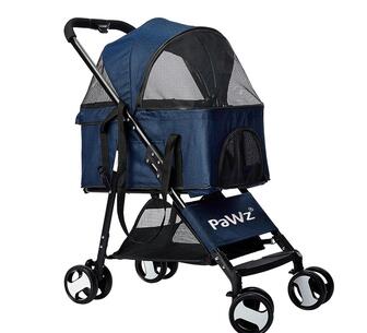 Zandra Pet Stroller Blue